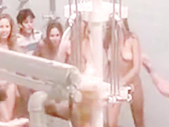 Classic Catfights-Nude Shower Fight