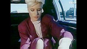 Classic Limo Masturbation