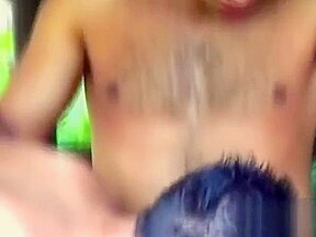Cleaning Gay Brazilians Cock Sucking