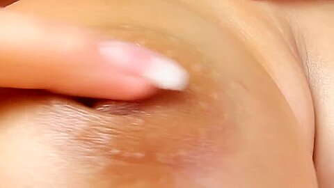 Cleo Bank All Natural Gorgeous Brunette Solo Masturbation Toys Close-ups Oils