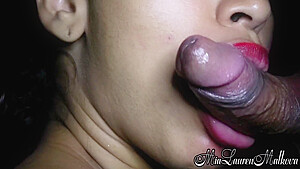 Close-up  Milking Mouth For Your Dick  Blowjob 4k