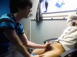 College dorm mates suck each other and cum