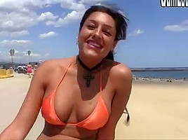 Comely buxomy latin Natalia Zeta
