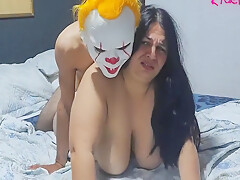Consensual Painful Halloween Hard Sex With Bbw Stepmom