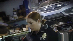 Cops with big tits banged by black dude