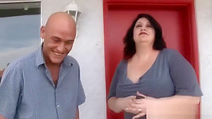 Corpulent redhead with huge tits fucked hard