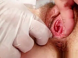 Cougar Helena lousy unshaven hole inspection