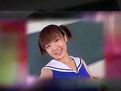 Crazy Japanese chick Ami Hanamiya in Exotic Girlfriend, Small Tits JAV video