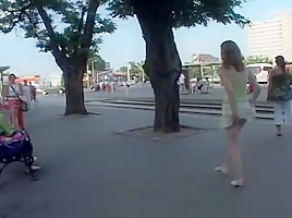Crazy flashing movie with public scenes 4