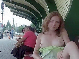 Crazy flashing movie with public scenes 4