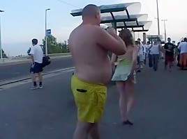 Crazy flashing movie with public scenes 4