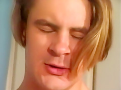 Crazy male pornstars Ren Adams and Gareth Christopher in fabulous masturbation, rimming homo xxx scene