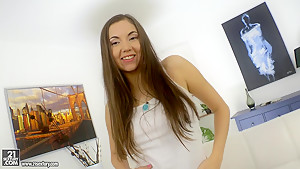 Crazy pornstar in Horny Blowjob, College xxx video