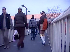 Crazy pornstar in hottest straight, public adult clip