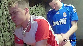 Cristian Martin Fucked Bareback In Backroom - StraightBoysFuckGay