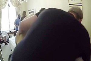 Crossdressers Gangbang