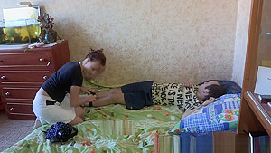 Cuckolding Gf Rides Cock In Front Of Her Bf