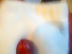 Cum on panties and mohair sweater