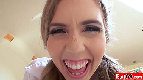 Curvy Loves Her Stepbrothers Huge Cock Anal