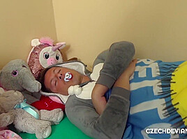 Czech Milf Gets Hard Cock