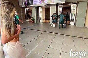 Deixei Os Jogadores Loucos No Aeroporto, Ainda Tomei Leitinho Gostoso Assista Completo No Sheer 5 Min
