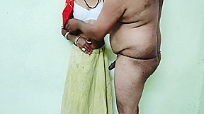 Desi Aunty Sucking And Fucking By Chubby Guy
