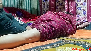 Desi Step mom Ko Ghorpe Chudai With Step son