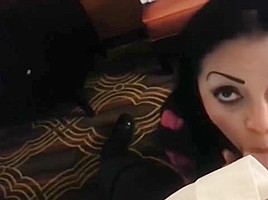 Desi paki NRI couple aunty blowing Cock Cum in mouth swallowing hot jizz