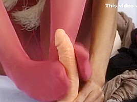 Deutsche Blonde Milf In Strumphose Dirty Talk Selbstbefriedigung Mit Dildo