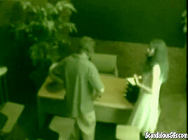 Dick sucking office whore gets wet and messy