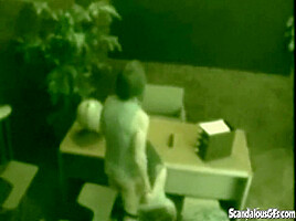 Dick sucking office whore gets wet and messy
