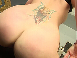 Dirty Slut Is Horny For Black Lover In Gym - FemdomSex