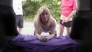 Dogging Blonde Wife Banged By Strangers Outdoors