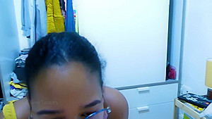 Doggystyle With Ebony Latina And Cum In Her Ass