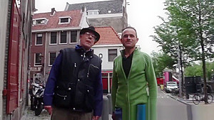 Dutch hooker rides cock