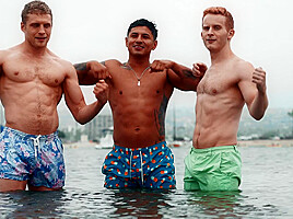 Dylan, Ian & Kieran Scene Poster on seancody with Kieran, Dylan Tides, Ian Roman