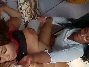 Ebony Pornstar Veteran Bare Ass Chic Fighting
