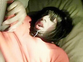 Ebony Sissy Self-Facial