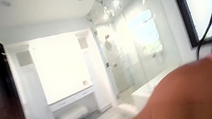 Ebony girlfriend filming sex on vacation