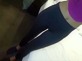 Ebony teen 18+ Luna Cheat and Call her Boyfriend while Fuck