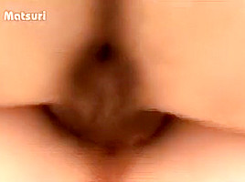 Enticing Asian girl with nice tits has a stud drilling her hairy pussy