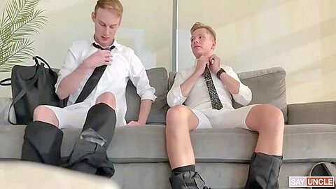 Eric Charming And Lukas Stone - Creepy Mormons And Try Bjs With And