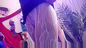 Euro college babes hosting lingerie party