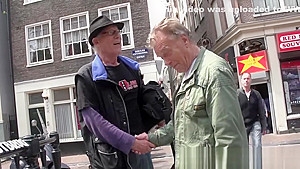 Euro whore gets cumshot
