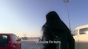 European babe cocksucking and banged for cash