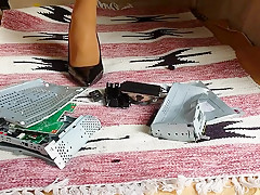 Excellent xxx scene Nylon amateur watch , it's amazing