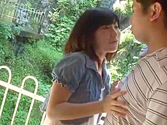 Exotic Japanese slut Minami Ooshima in Incredible Outdoor, Big Tits JAV video