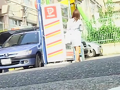Exotic Japanese slut in Amazing Softcore, Outdoor JAV clip