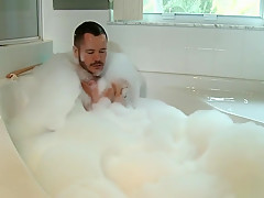 Extra Big Dicks Releasing Pressure In The Bath