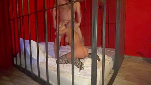Extreme Porn Slut Monika Fox Gets Fucked Hard In All Holes Fisted And Footfetish In A Cage